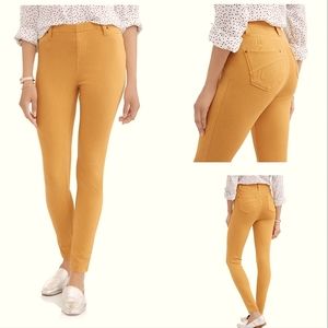 Time And True Full Length Soft Knit Color Jeggings